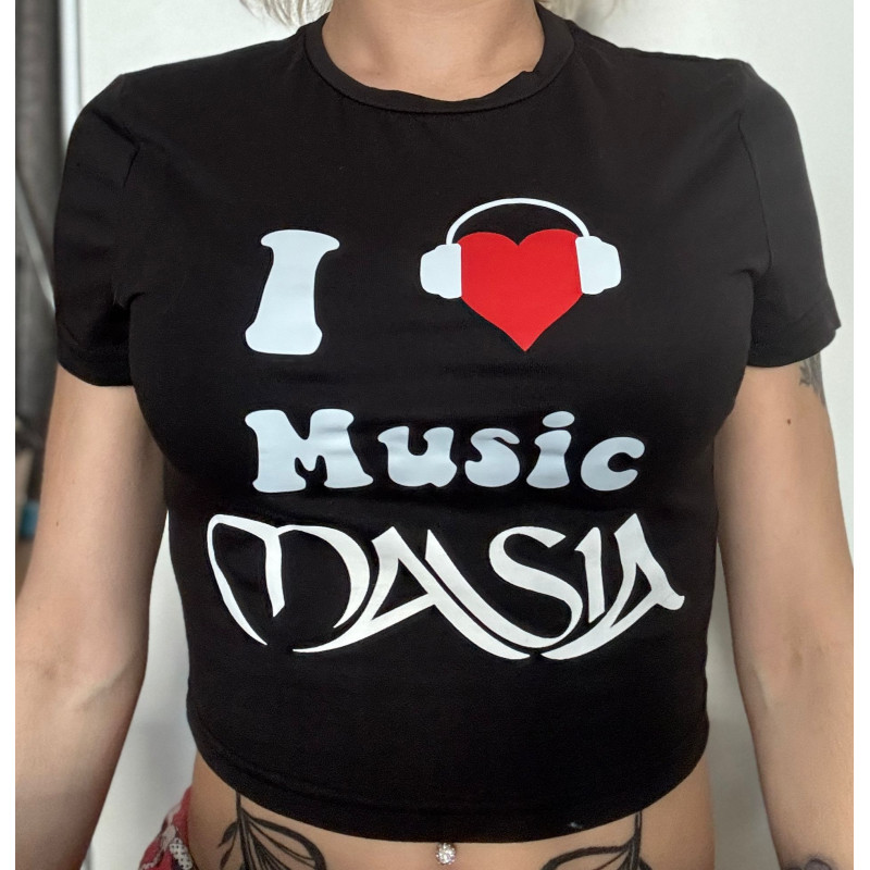 Camiseta I Love Music