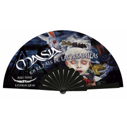 Abanico Halloween Pesadilla 2025