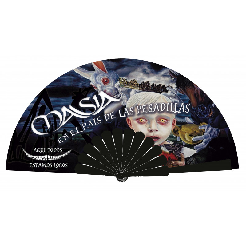 Abanico Halloween Pesadilla 2025