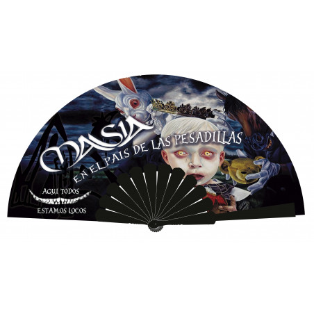 Abanico Halloween Pesadilla 2025