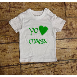 Camiseta I LOVE Masia Bebe
