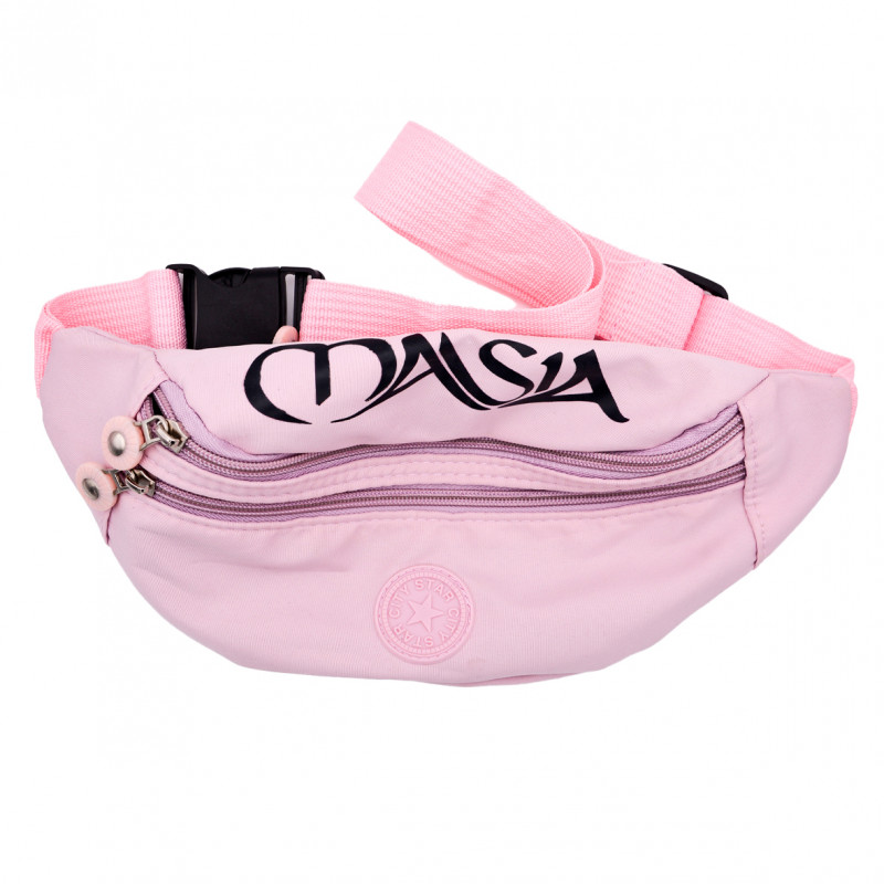 Riñonera negra varios bolsillos