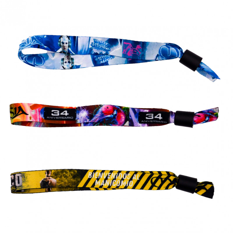 Pack 3 pulseras Masia Festivales 2025