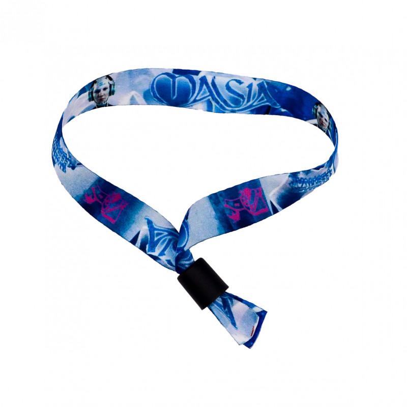 Pulsera tela anterior fiesta winter festival Masia