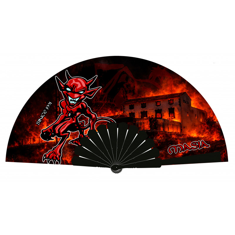 Abanico Demonio Vintage