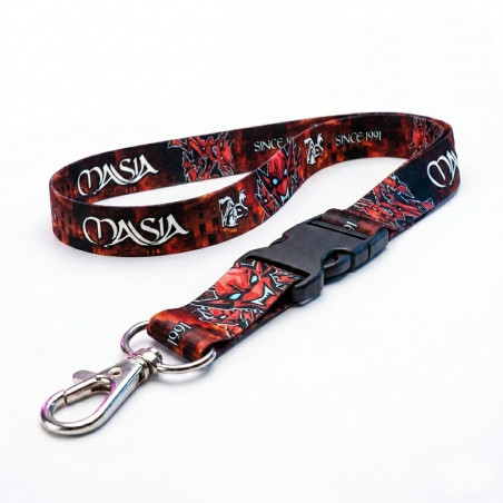 Lanyard Demonio Vintage
