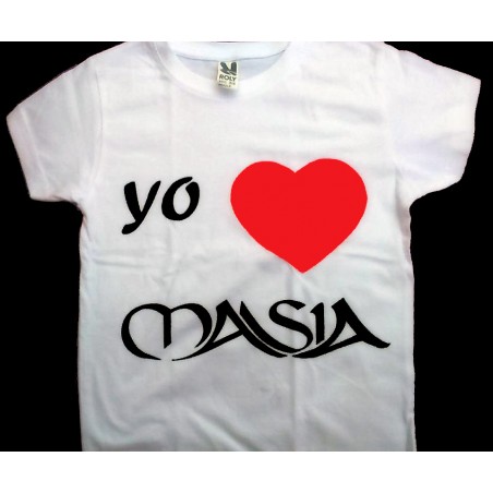 Camiseta I LOVE Masia
